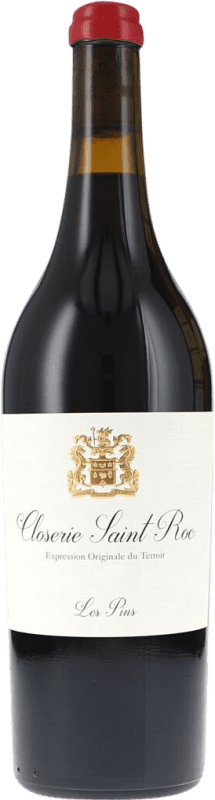 111,95 € Envío gratis | Vino tinto Saint Roc Les Pins Seco A.O.C. Bordeaux Burdeos Francia Merlot, Cabernet Franc Botella 75 cl