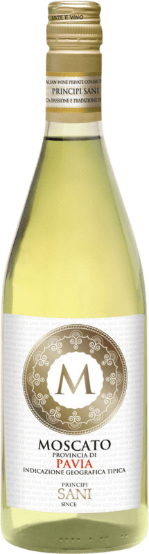 9,95 € Envoi gratuit | Vin Mousseux Blanc Contri Spumanti Principi Sani Semiseco — Demi-Sec I.G.T. Provincia di Pavia Italie Moscato — Muscat Bouteille 75 cl