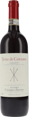 17,95 € Бесплатная доставка | Красное вино Corzano e Paterno Terre di Corzano Seco — Сухое D.O.C.G. Chianti Тоскана Италия Sangiovese — Санджовезе, Canaiolo — Канаиоло 75 cl