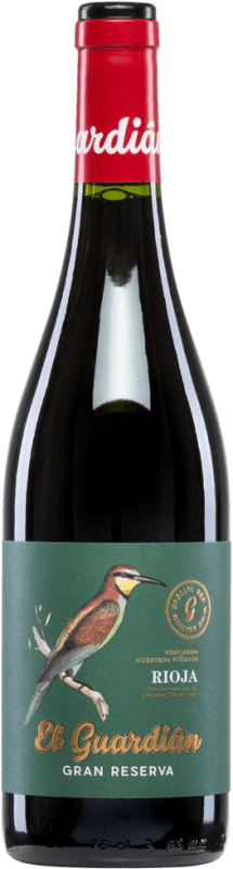 22,95 € Envoi gratuit | Vin rouge Criadores de Rioja El Guardián Tinto Sec Grande Réserve D.O.Ca. Rioja La Rioja Espagne Tempranillo, Graciano, Mazuelo Bouteille 75 cl