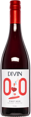 Divin NoLow Pinot Noir — Spätburgunder Semiseco — Halbtrocken 75 cl 0.0 Null Null Alkoholfrei