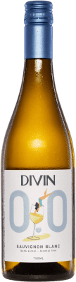 14,95 € Spedizione Gratuita | Vino bianco Divin NoLow 0,0 Semisecco Semidolce I.G.P. Val de Loire Loire Francia Sauvignon Bianca Bottiglia 75 cl Senza Alcol