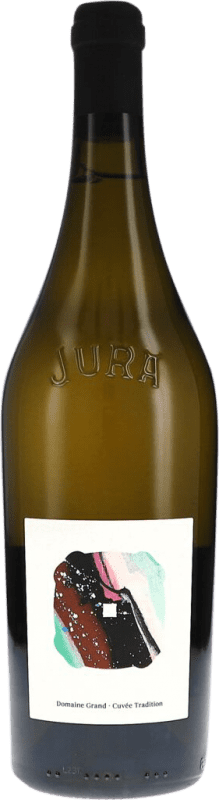 41,95 € Envío gratis | Vino blanco Domaine Grand Cuvée Tradition Vin de Voile Seco A.O.C. Côtes du Jura Jura Francia Chardonnay, Savagnin Botella 75 cl