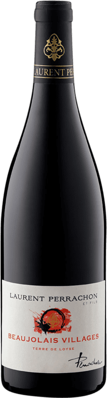 15,95 € Envoi gratuit | Vin rouge Laurent Perrachon Terre de Loyse Rouge Sec A.O.C. Beaujolais-Villages Beaujolais France Gamay Bouteille 75 cl