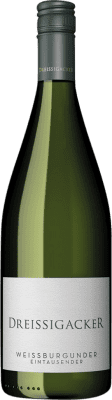 16,95 € Kostenloser Versand | Weißwein Dreissigacker Eintasaunder Trocken Q.b.A. Rheinhessen Rheinhessen Deutschland Weißburgunder Flasche 1 L