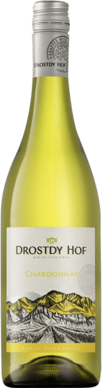 10,95 € Envío gratis | Vino blanco Drostdy Hof Seco W.O. Western Cape Western Cape South Coast Sudáfrica Chardonnay Botella 75 cl