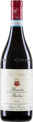 15,95 € Envío gratis | Vino Tinto Elio Filippino Nuela Seco I.G.T. Grappa Piemontese Piemonte Italia Barbera 75 cl