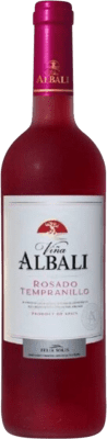 6,95 € Free Shipping | Rosé wine Félix Solís Viña Albali Rosado Dry D.O. Valdepeñas Spain Tempranillo Bottle 75 cl