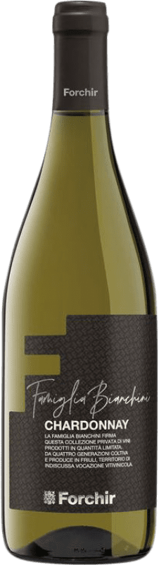 10,95 € Free Shipping | White Wine Forchir Famiglia Bianchini I.G.T. Friuli - Venezia Giulia Friuli-Venezia Giulia Italy Chardonnay Bottle 75 cl