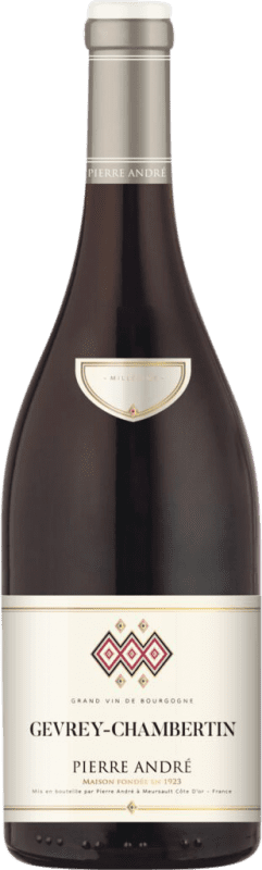 86,95 € Free Shipping | Red wine François Martenot Pierre André A.O.C. Gevrey-Chambertin Bordeaux France Pinot Black Bottle 75 cl