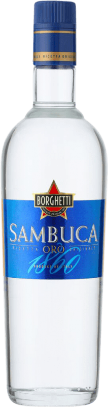 19,95 € Free Shipping | Spirits Fratelli Branca Sambuca Borghetti Oro Italy Bottle 70 cl