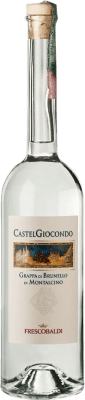 74,95 € Envio grátis | Aguardente Grappa Marchesi de' Frescobaldi Castel Giocondo D.O.C.G. Brunello di Montalcino Tuscany Itália Garrafa 70 cl