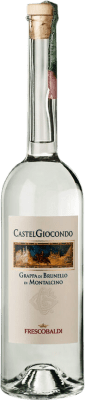 69,95 € Envio grátis | Grappa Marchesi de' Frescobaldi Castel Giocondo D.O.C.G. Brunello di Montalcino Tuscany Itália Garrafa 70 cl