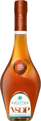 32,95 € 免费送货 | 科涅克白兰地 Maison Gautier VSOP 法国 瓶子 Medium 50 cl