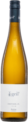 16,95 € Spedizione Gratuita | Vino bianco Geils Edition F Secco Q.b.A. Rheinhessen Rheinhessen Germania Riesling Bottiglia 75 cl
