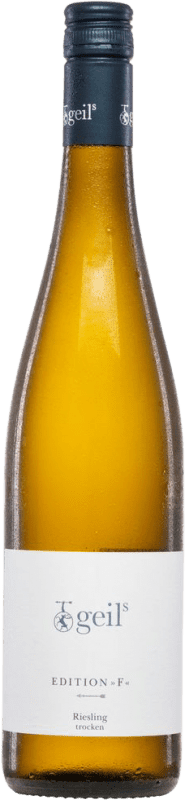 16,95 € Spedizione Gratuita | Vino bianco Geils Edition F Secco Q.b.A. Rheinhessen Rheinhessen Germania Riesling Bottiglia 75 cl