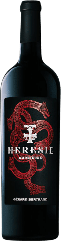 15,95 € Envoi gratuit | Vin Rouge Gérard Bertrand Héresie A.O.C. Languedoc Languedoc-Roussillon France Syrah, Garnacha — Grenache, Mourvèdre Bouteille 75 cl
