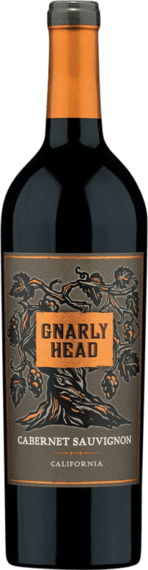 17,95 € Kostenloser Versand | Rotwein Gnarly Head Trocken I.G. California Kalifornien Vereinigte Staaten Cabernet Sauvignon Flasche 75 cl