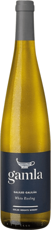 16,95 € Envío gratis | Vino blanco Golan Heights Gamla White I.G. Galilee Galilea Israel Riesling Botella 75 cl
