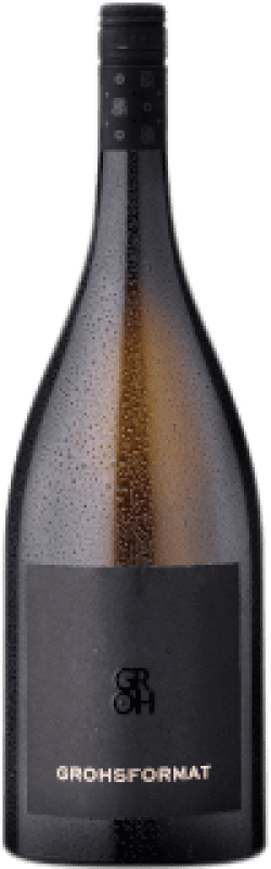 29,95 € 送料無料 | 白ワイン Groh Grohsformat Q.b.A. Rheinhessen Rheinhessen ドイツ Chardonnay, Pinot White マグナムボトル 1,5 L