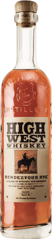99,95 € Envoi gratuit | Blended Whisky High West Rendezvous États Unis Bouteille 70 cl