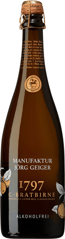 39,95 € Envío gratis | Espumoso blanco Jörg Geiger 1797 C Bratbirne I.G. Baden Baden-Württemberg Alemania Botella 75 cl Sin Alcohol