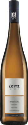 16,95 € Kostenloser Versand | Weißwein Weingut Leitz Trocken Q.b.A. Rheingau Rheingau Deutschland Riesling Flasche 75 cl