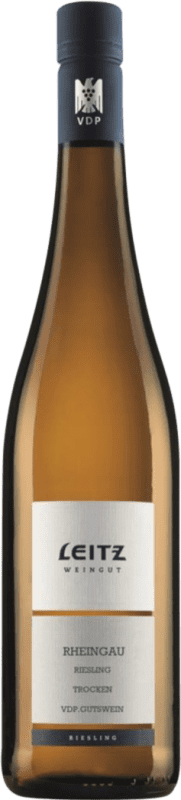 16,95 € Бесплатная доставка | Белое вино Weingut Leitz сухой V.D.P. Gutswein Rheingau Германия Riesling бутылка 75 cl
