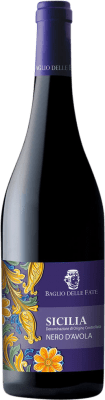 11,95 € Free Shipping | Red Wine Judeka Baglio delle Fate Seco — Dry D.O.C. Sicilia Sicily Italy Nero d'Avola 75 cl