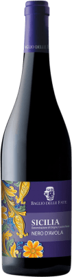 14,95 € Kostenloser Versand | Rotwein Judeka Baglio delle Fate Trocken D.O.C. Sicilia Sizilien Italien Nero d'Avola Flasche 75 cl