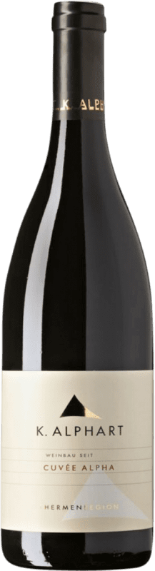 41,95 € Envío gratis | Vino tinto K. Alphart Cuvée Alpha Barrique Seco D.A.C. Thermenregion Austria Merlot, Cabernet Sauvignon Botella 75 cl