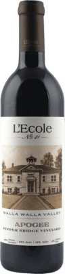 126,95 € Envio grátis | Vinho Tinto L'Ecole Nº 41 Apogee Washington Estados Unidos Merlot, Cabernet Sauvignon, Cabernet Franc, Malbec 75 cl