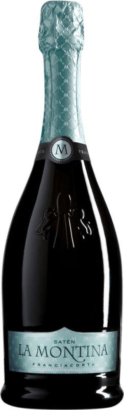 89,95 € Free Shipping | White sparkling La Montina Saten D.O.C.G. Franciacorta Lombardia Italy Chardonnay Magnum Bottle 1,5 L