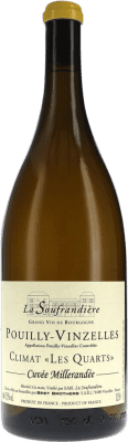 201,95 € Envoi gratuit | Vin blanc La Soufrandière Climat Les Quarts Cuvée Millerandée Sec A.O.C. Pouilly-Vinzelles Bourgogne France Chardonnay Bouteille Magnum 1,5 L