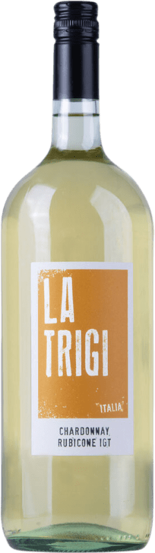 13,95 € Kostenloser Versand | Weißwein La Trigi Varietale Trocken I.G.T. Veneto Venetien Italien Chardonnay Magnum-Flasche 1,5 L