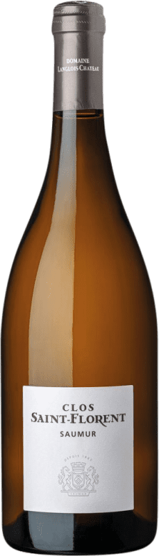 43,95 € 免费送货 | 白酒 Château Langlois Clos Saint Florent Blanc A.O.C. Saumur 法国 瓶子 75 cl