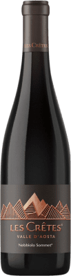 59,95 € Spedizione Gratuita | Vino rosso Les Cretes Sommet Secco D.O.C. Valle d'Aosta Valle d'Aosta Italia Nebbiolo Bottiglia 75 cl