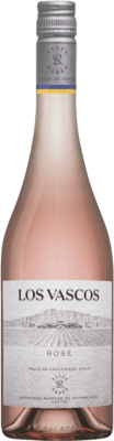 13,95 € Бесплатная доставка | Розовое вино Los Vascos Rosé сухой I.G. Valle de Colchagua Долина Колхагуа Чили Syrah, Cabernet Sauvignon бутылка 75 cl