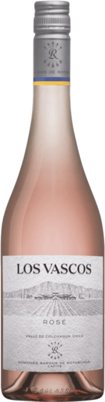 10,95 € Free Shipping | Rosé wine Los Vascos Rosé Dry I.G. Valle de Colchagua Colchagua Valley Chile Syrah, Cabernet Sauvignon Bottle 75 cl