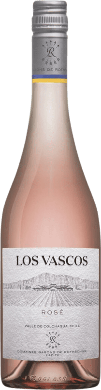 13,95 € Envoi gratuit | Vin Rosé Los Vascos Seco — Sec Rosé I.G. Valle de Colchagua Vallée de Colchagua Chili Syrah, Cabernet Sauvignon Bouteille 75 cl
