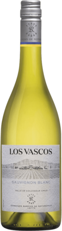 14,95 € Бесплатная доставка | Белое вино Los Vascos I.G. Valle de Colchagua Долина Колхагуа Чили Sauvignon White бутылка 75 cl
