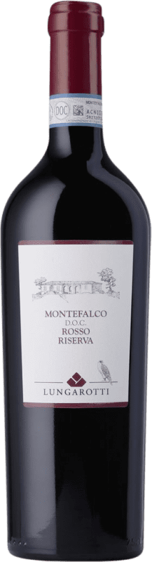 26,95 € Free Shipping | Red wine Lungarotti Montefalco Rosso Reserve I.G.T. Umbria Umbria Italy Merlot, Sangiovese Bottle 75 cl