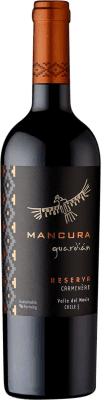 10,95 € Spedizione Gratuita | Vino rosso Mancura Guardián Secco Riserva I.G. Valle del Maule Valle del Maule Chile Carmenère Bottiglia 75 cl