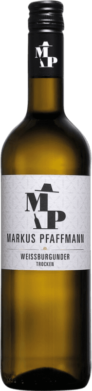 7,95 € Бесплатная доставка | Белое вино Markus Pfaffmann сухой Q.b.A. Pfälz Пфальце Германия Pinot White бутылка 75 cl