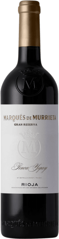 583,95 € Kostenloser Versand | Rotwein Marqués de Murrieta Große Reserve D.O.Ca. Rioja La Rioja Spanien Tempranillo, Grenache, Graciano, Mazuelo Jeroboam-Doppelmagnum Flasche 3 L