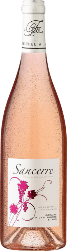 22,95 € Envío gratis | Vino rosado Michel Thomas Rosé A.O.C. Sancerre Francia Pinot Negro Botella 75 cl