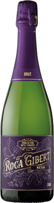 24,95 € Envoi gratuit | Vin Mousseux Blanc Monastell Roca Gibert Nocturn Brut D.O. Cava Catalogne Espagne Macabeo — Macabeu, Xarel·lo, Parellada 75 cl