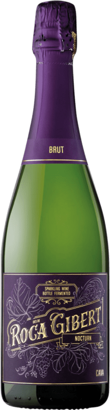 19,95 € Envoi gratuit | Blanc mousseux Monastell Roca Gibert Nocturn Brut D.O. Cava Catalogne Espagne Macabeo, Xarel·lo, Parellada Bouteille 75 cl