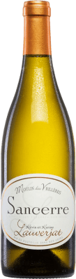 27,95 € Kostenloser Versand | Weißwein Moulin des Vrillères Trocken A.O.C. Sancerre Frankreich Sauvignon Weiß Flasche 75 cl
