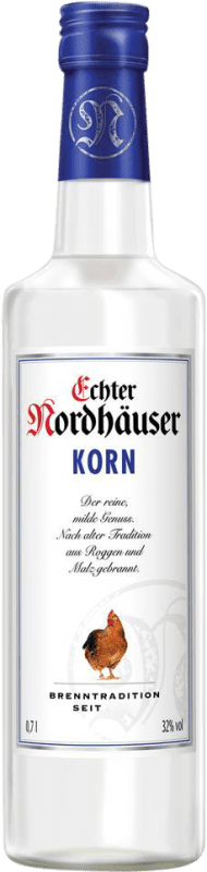 10,95 € Envio grátis | Licores Echter Nordhäuser Korn Alemanha Garrafa 70 cl